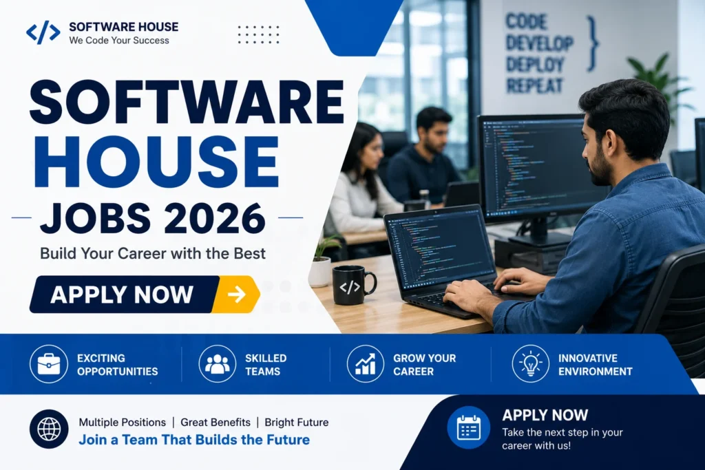 Software House Jobs 2026 Apply Now