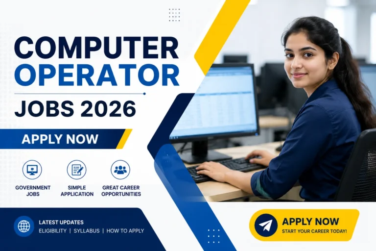 Computer Operator Jobs