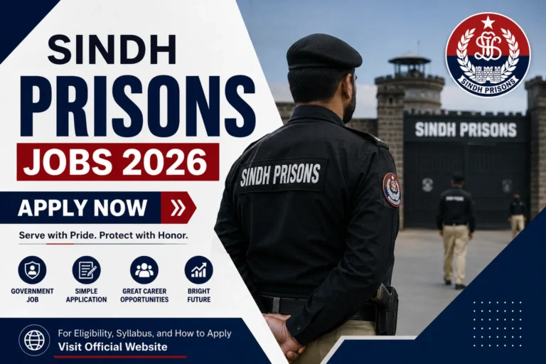 Sindh Prisons Jobs