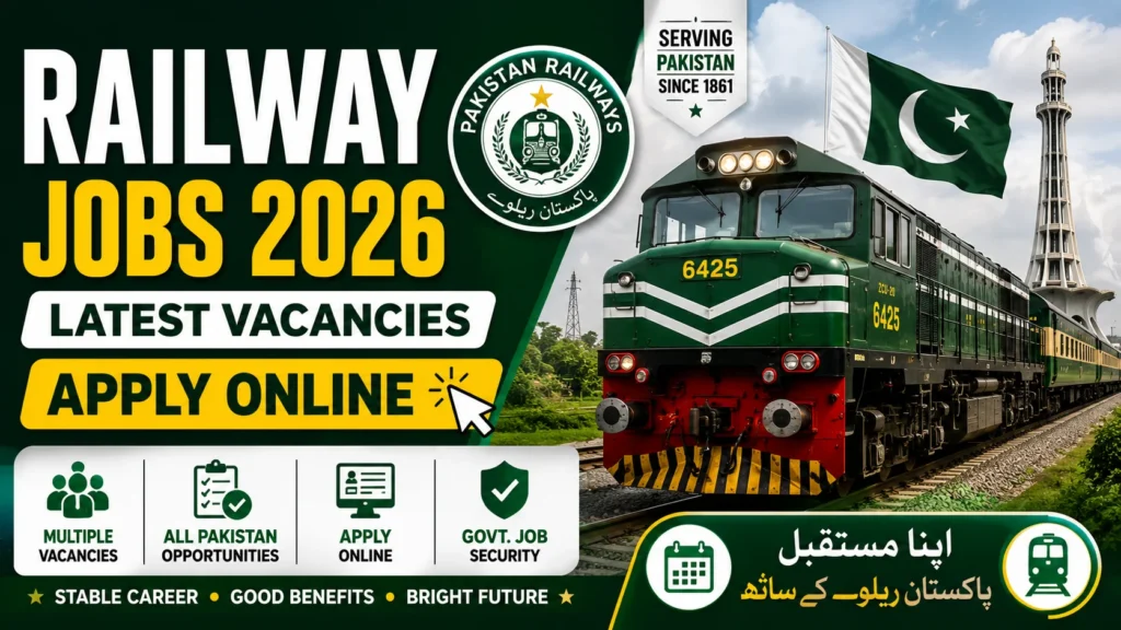 Railway Jobs 2026 Latest Vacancies Apply Online