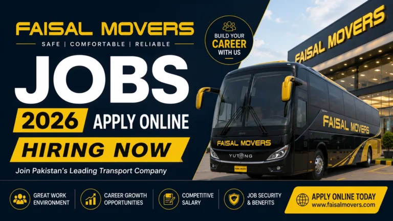 Faisal Movers Jobs 2026 Apply Online – Hiring Now