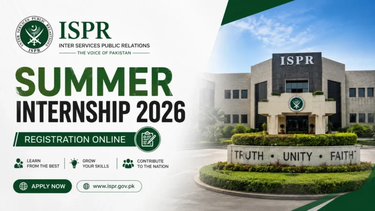 ISPR Summer Internship 2026 Registration Online