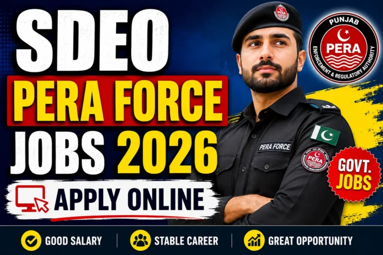 SDEO PERA Force Jobs 2026 – Apply Online