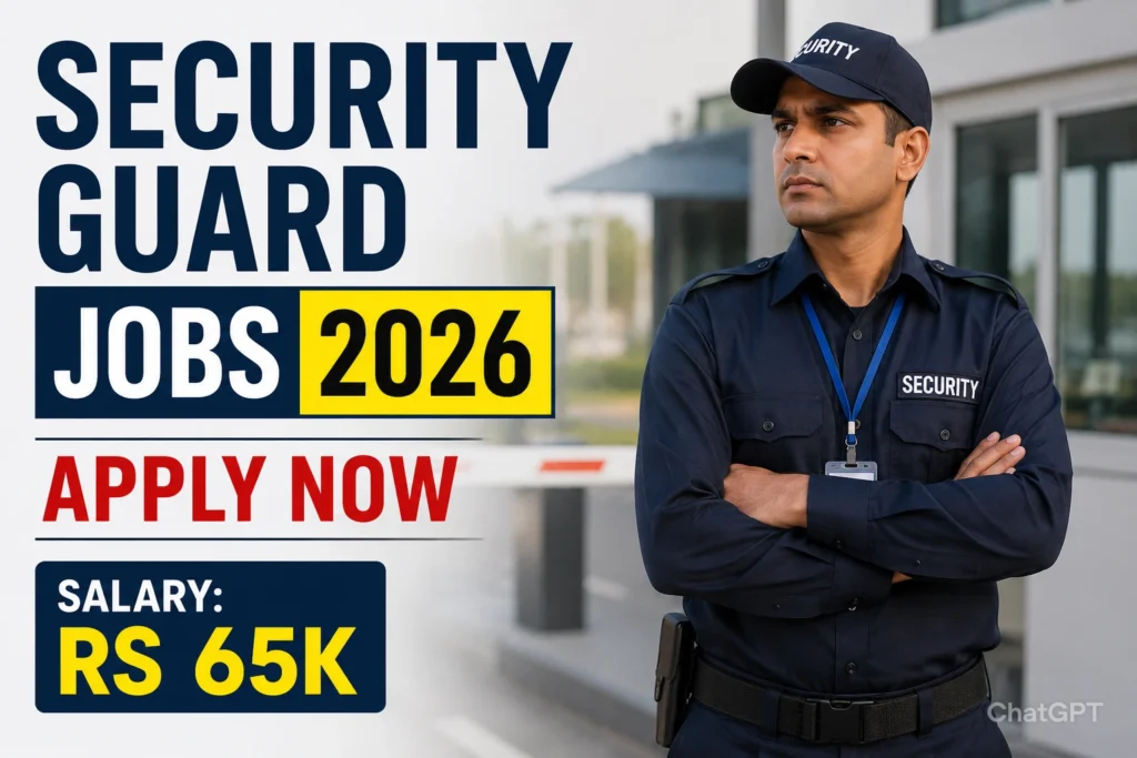 Security Guard Jobs 2026: Apply Now