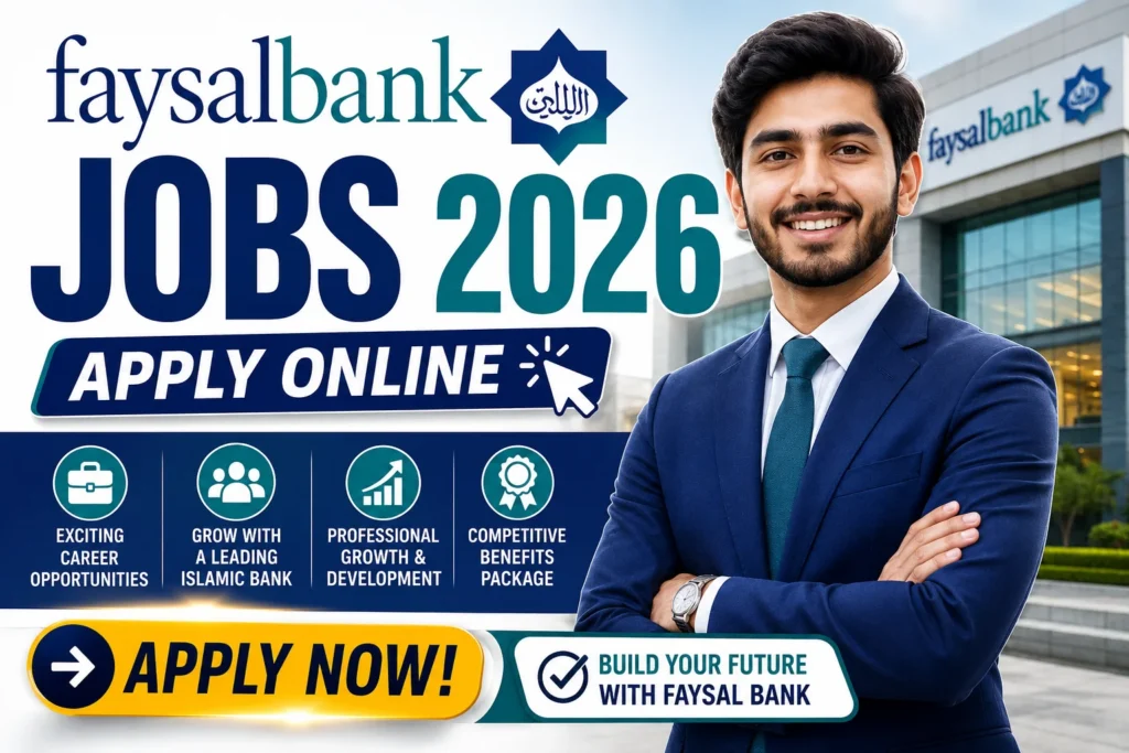 Faysal Bank Jobs 2026 – Apply Online