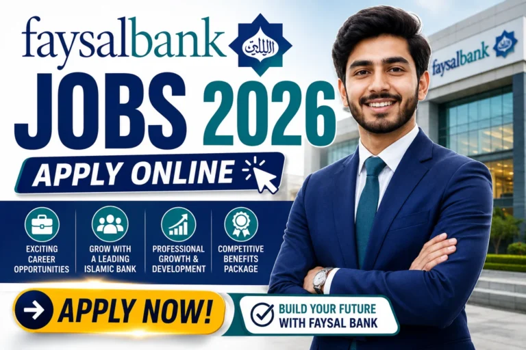 Faysal Bank Jobs 2026 – Apply Online