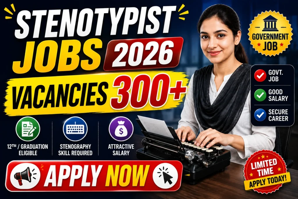 Stenotypist Jobs 2026