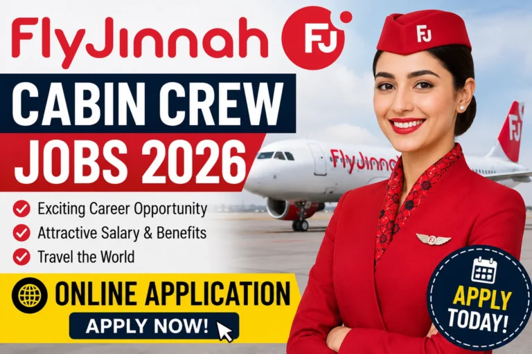 Fly Jinnah Cabin Crew Jobs