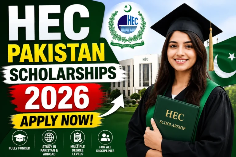 HEC Pakistan Scholarships