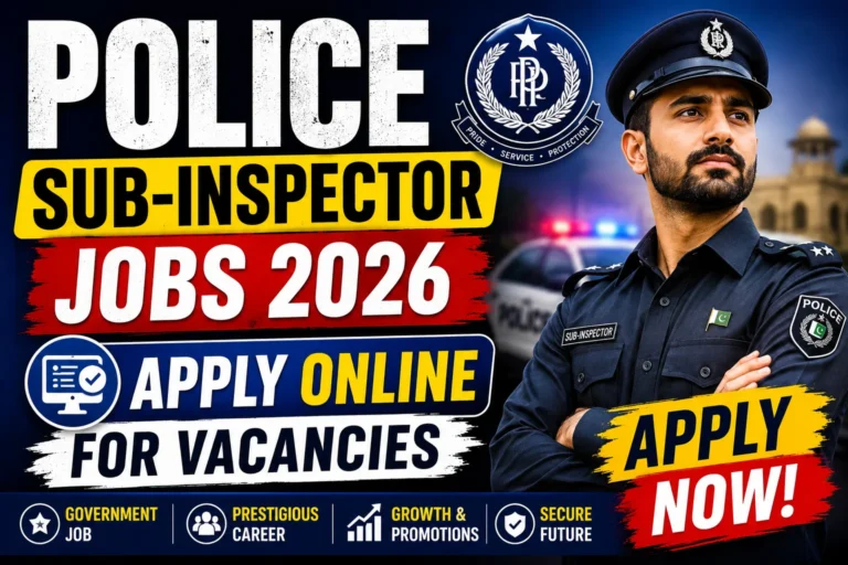 Police Sub-Inspector Jobs
