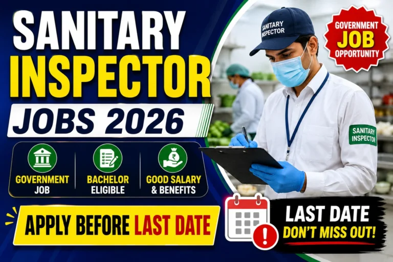 Sanitary Inspector Jobs