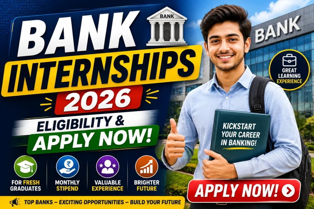 Bank Internships 2026