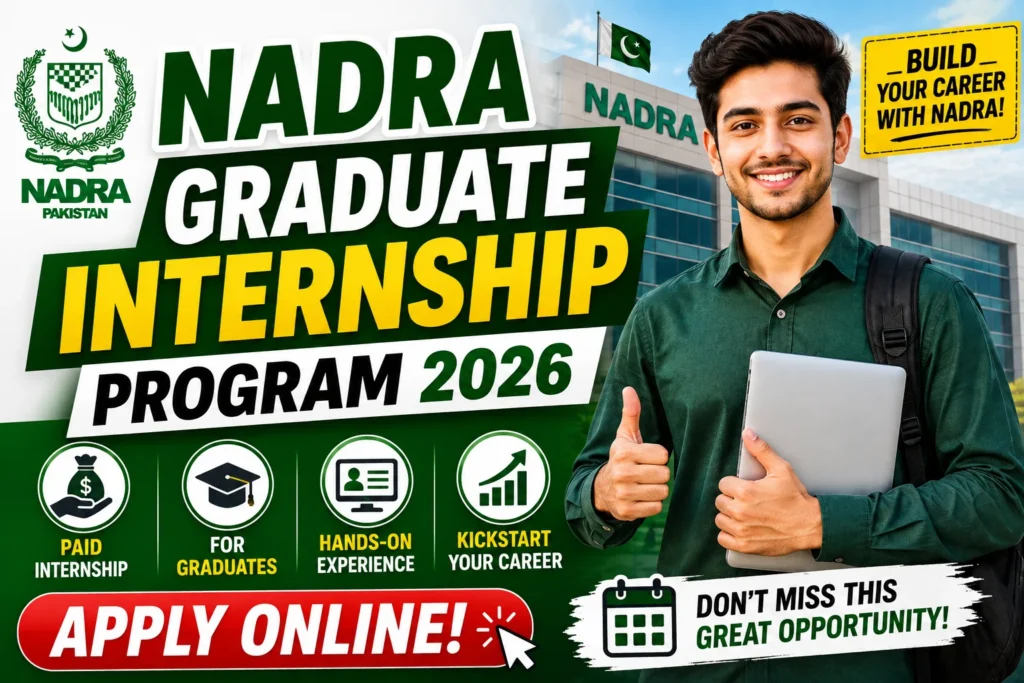 NADRA Graduate Internship Program