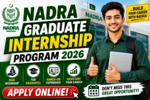 NADRA Graduate Internship Program